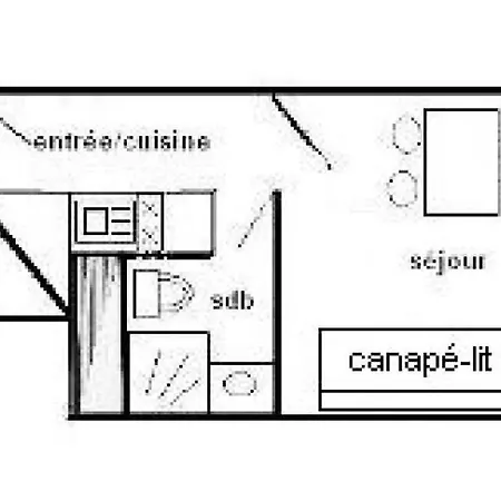 Le France - 2 Pers - Le France - 715fr - Plagne Centre Mae-8914 라 플라뉴