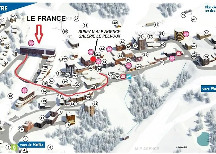 Apartment Le France - 2 Pers - Le France - 715fr - Plagne Centre Mae-8914 La Plagne